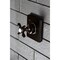 Kingston Brass KS3045BEX Single-Handle Three-Way Diverter Valve with Trim Kit, Oil Rubbed Bronze KS3045BEX - alternate 5